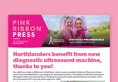 Pink Ribbon Press - Spring 2020