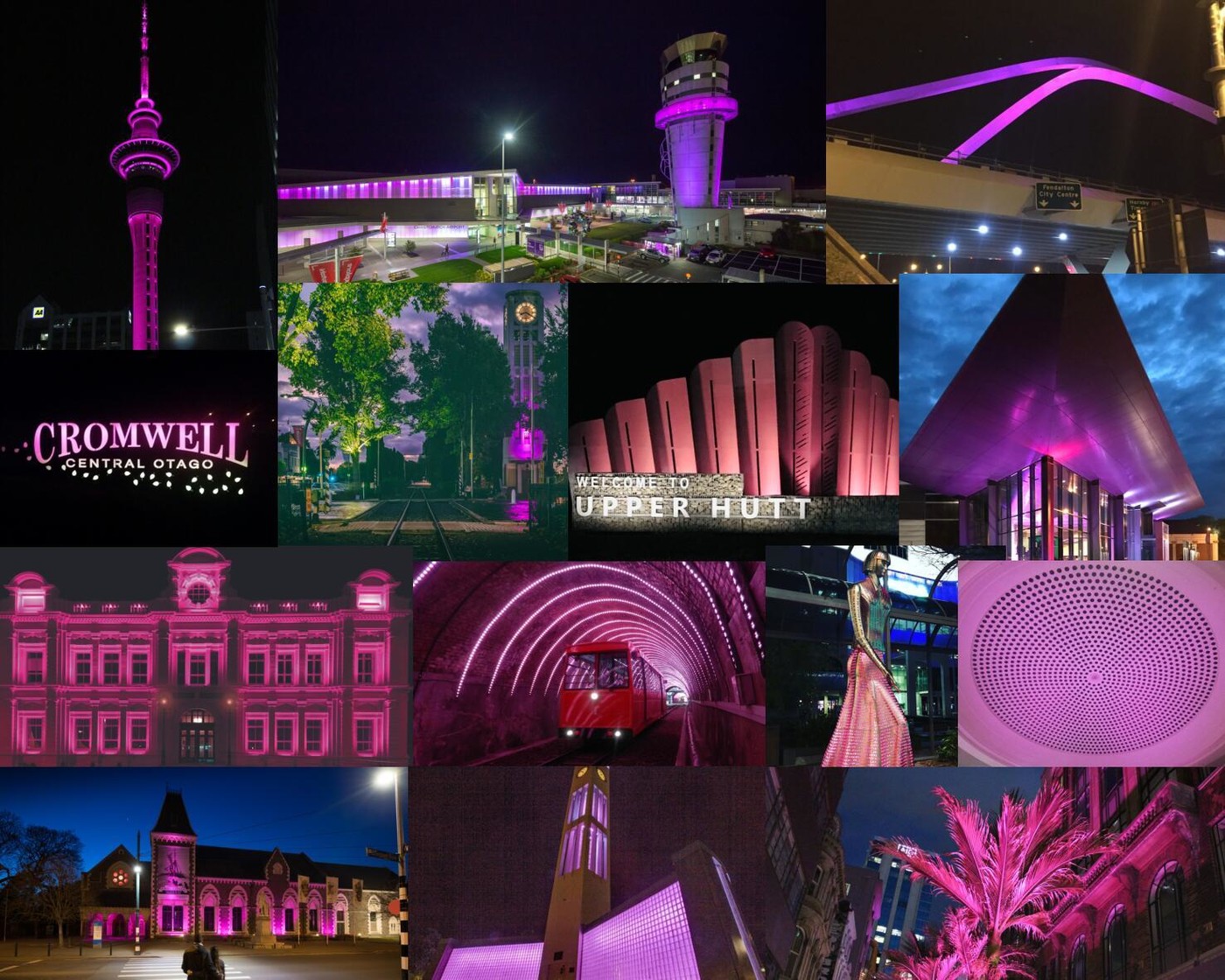 New Zealand turns pink for Breast Cancer Awareness Month