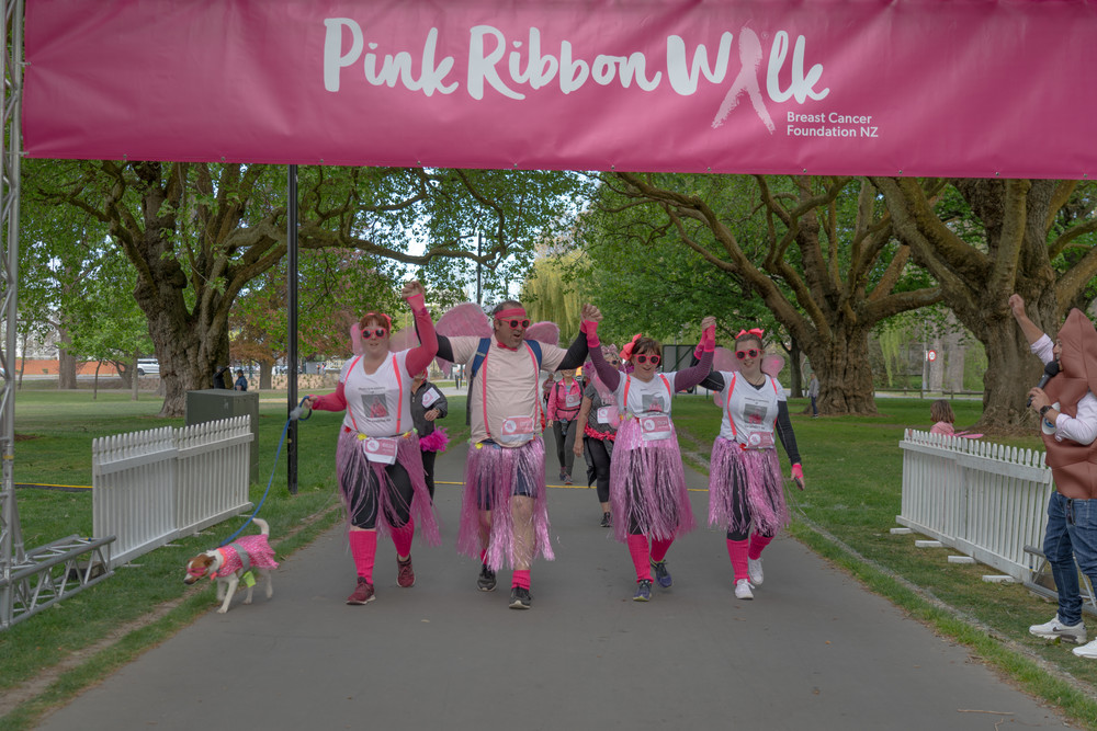 Pink Ribbon Walk Christchurch
