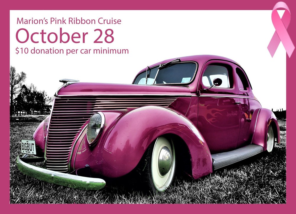 Marians Pink Ribbon Car Cruise