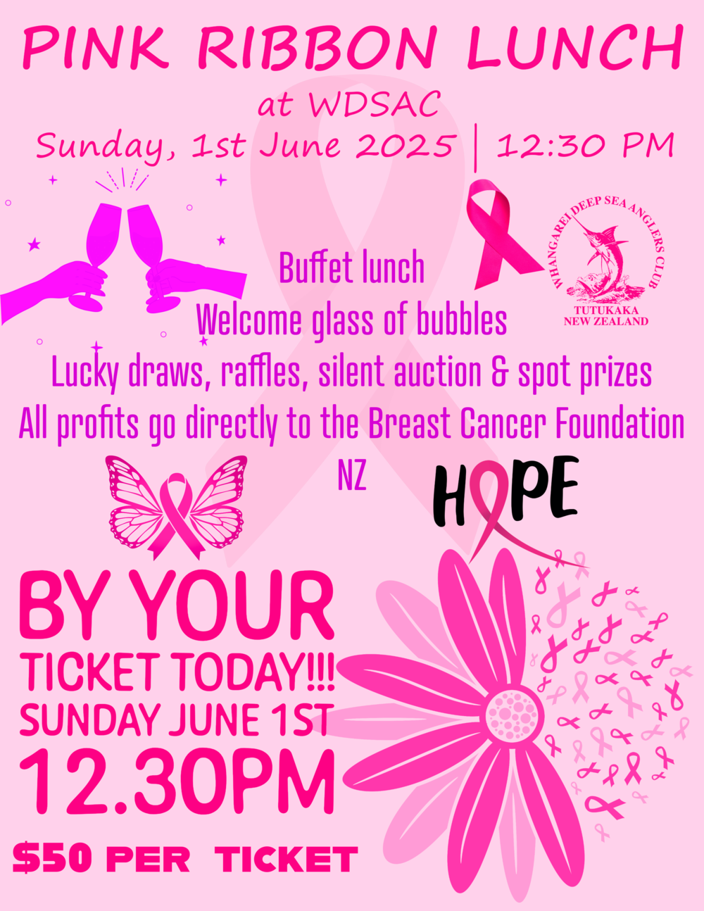 WDSAC Pink Ribbon Lunch