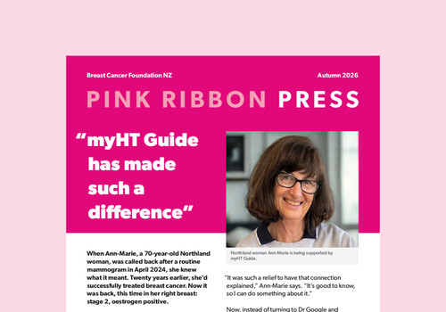 Pink Ribbon Press - Autumn 2026