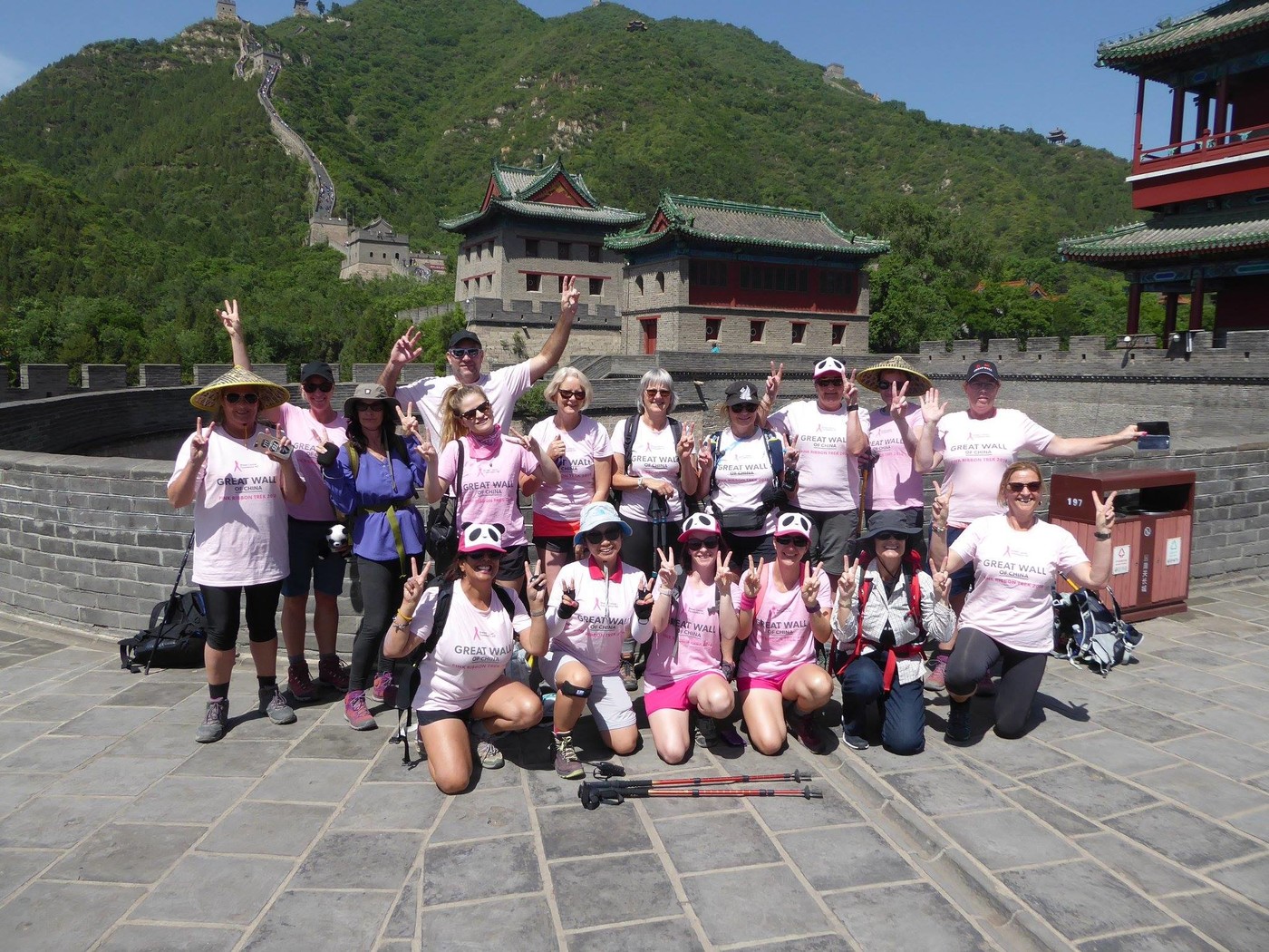 Pink Ribbon Trek Team '18: Great Wall of China