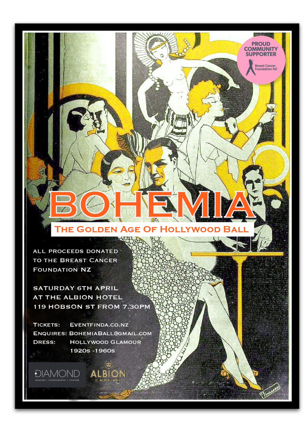 Bohemia – The Golden Age of Hollywood Ball