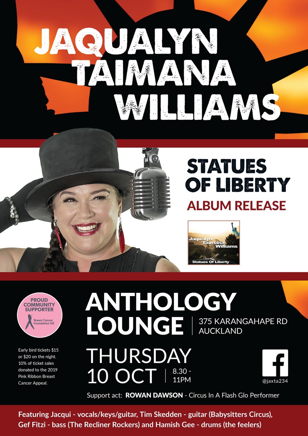 Jaqualyn Taimana Williams Album Release Party