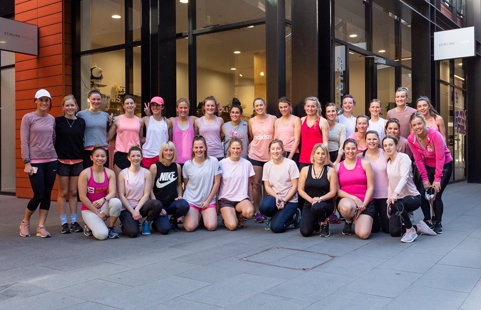 Stirling Women Run Club's Pink Ribbon Run