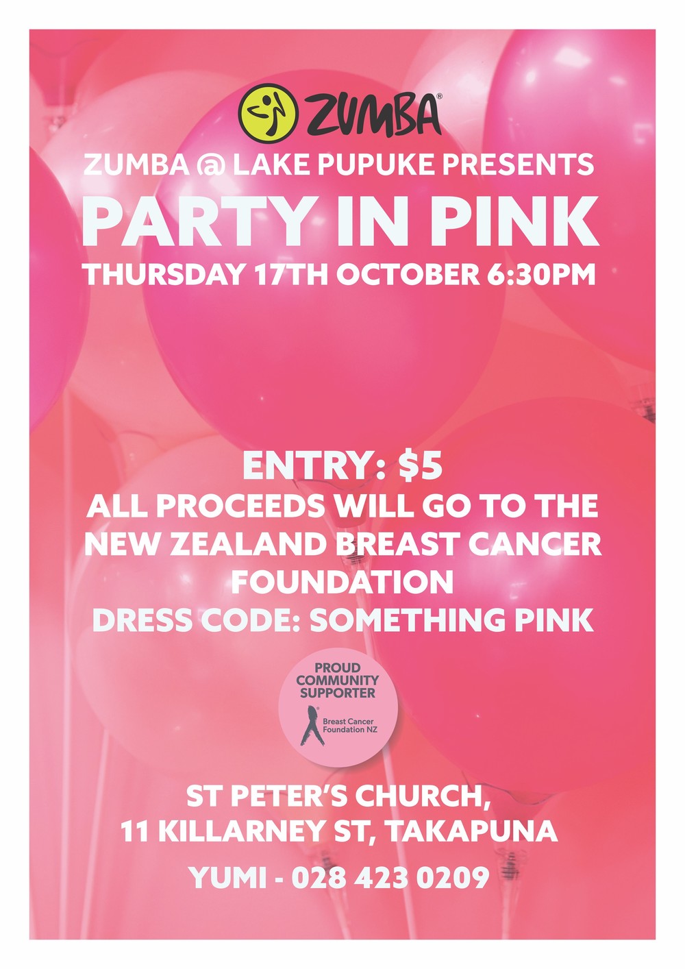 Zumba Party in Pink