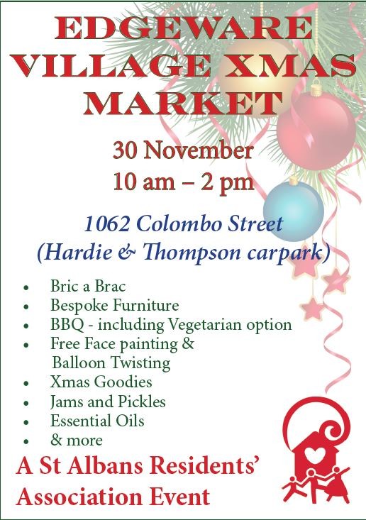 St Albans Residents Association Annual Christmas Market